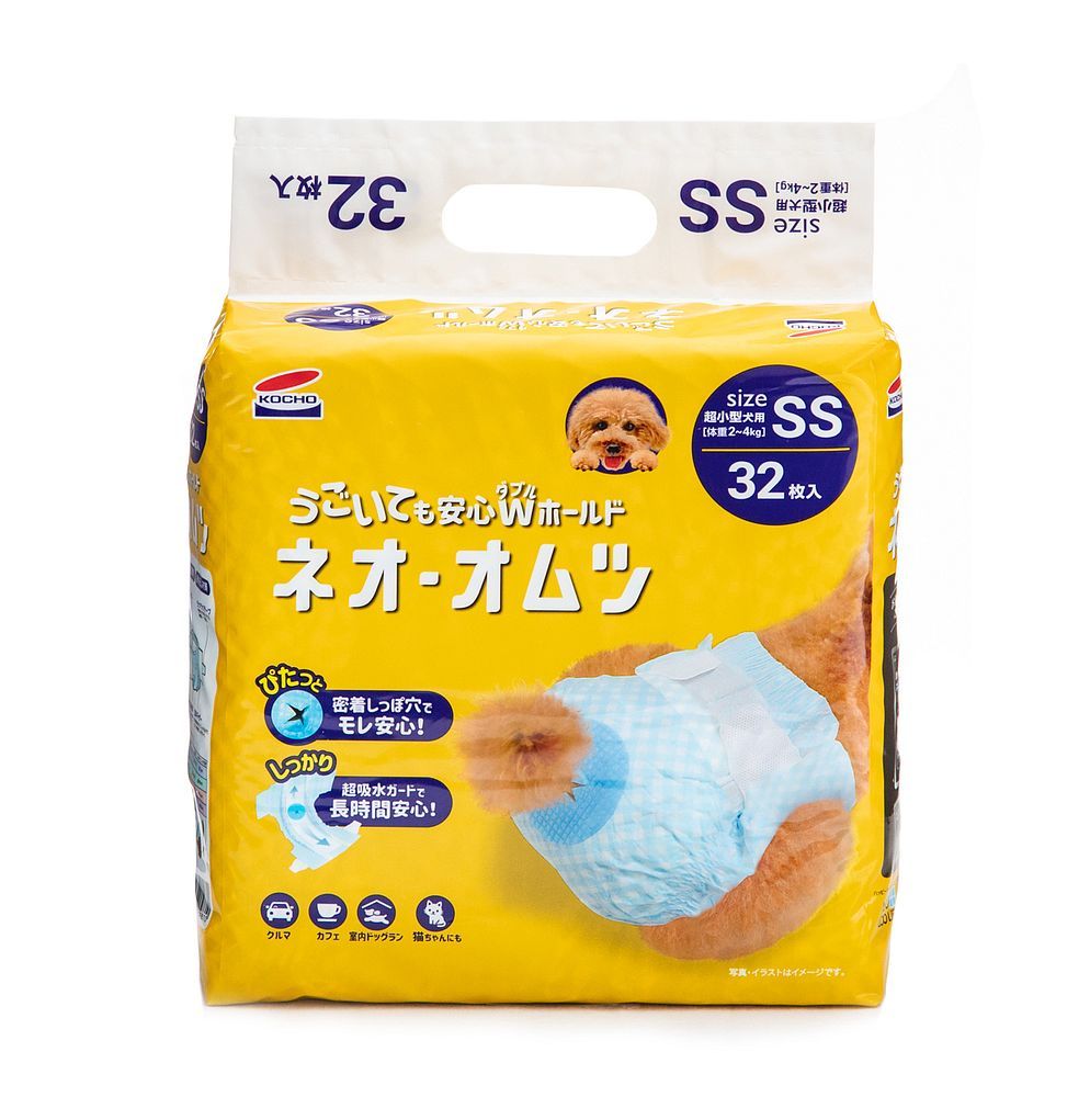 まとめ買い コーチョー ネオ オムツ SS 32枚 ペット用品 ×3セット