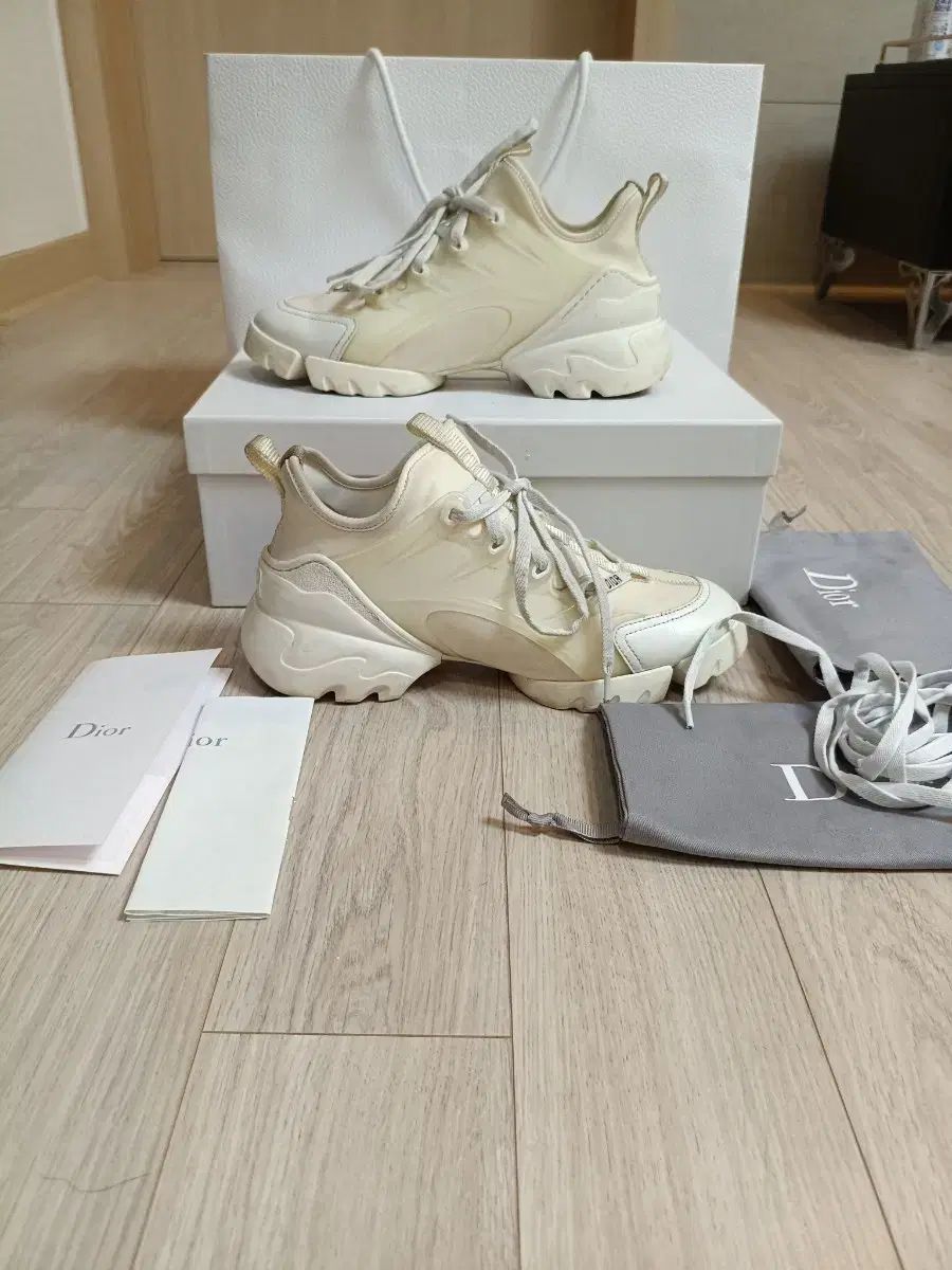 正規品36 ディオール ディコネクト レースアップ スニーカー フルセット 230 240
