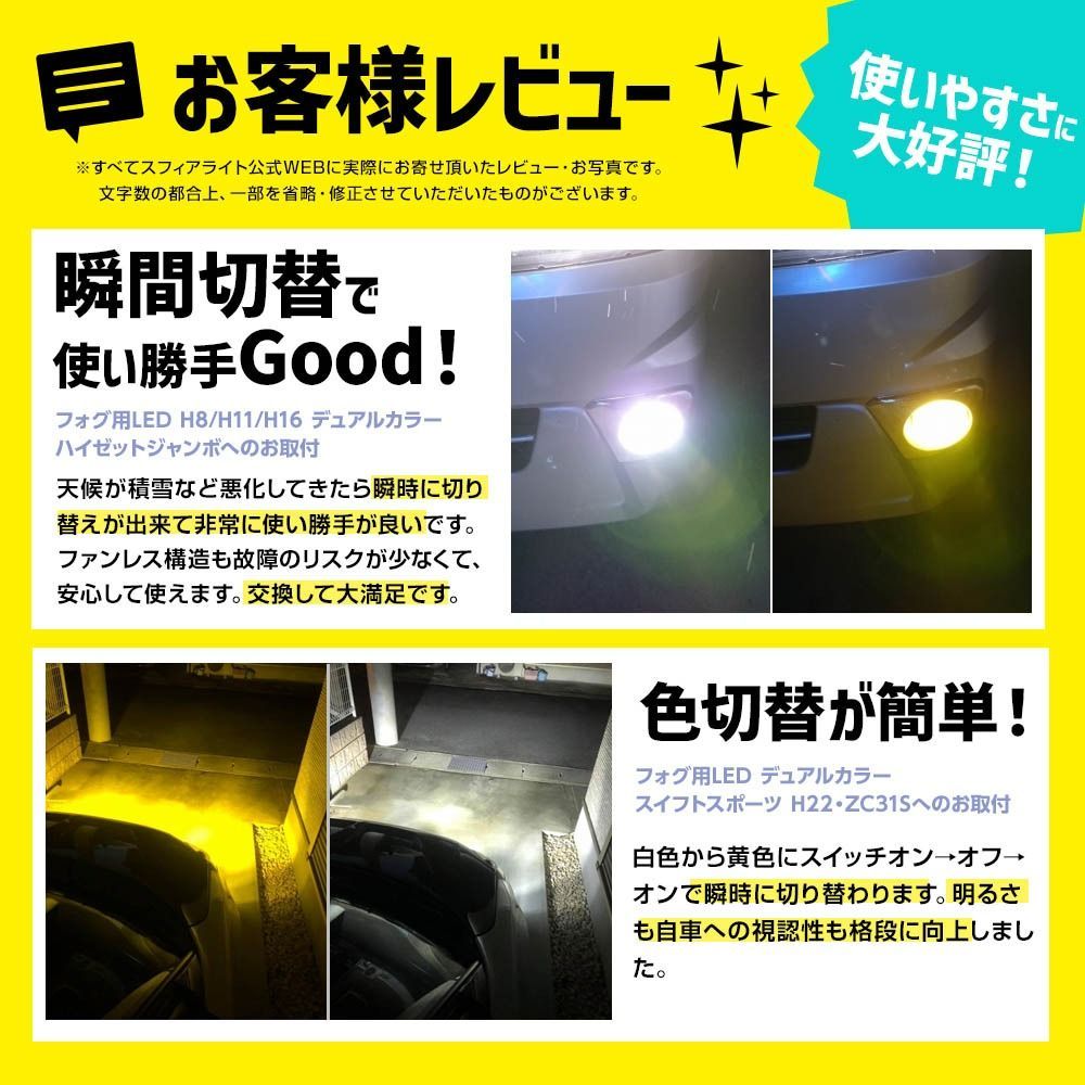 スフィアライト H8 H11 H16 LED H9 フォグランプ | RIZINGα フォグ