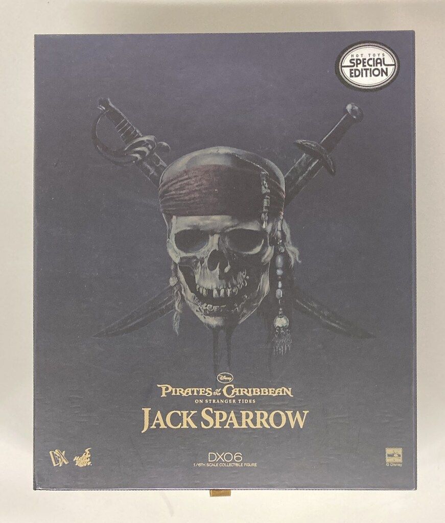 HOTTOYS MOVIE MASTERPIECE DX JACK SPARROW (SPECIAL EDITION) DX06