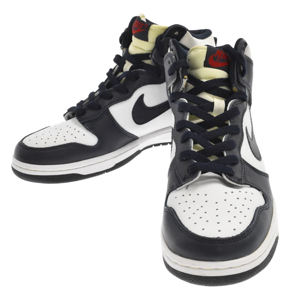 NIKE (ナイキ) DUNK HIGH LE USA2000 630335-146 ダンク ハイ ハイカットスニーカー シューズ ネイビー/ホワイト  US8/26cm - メルカリ