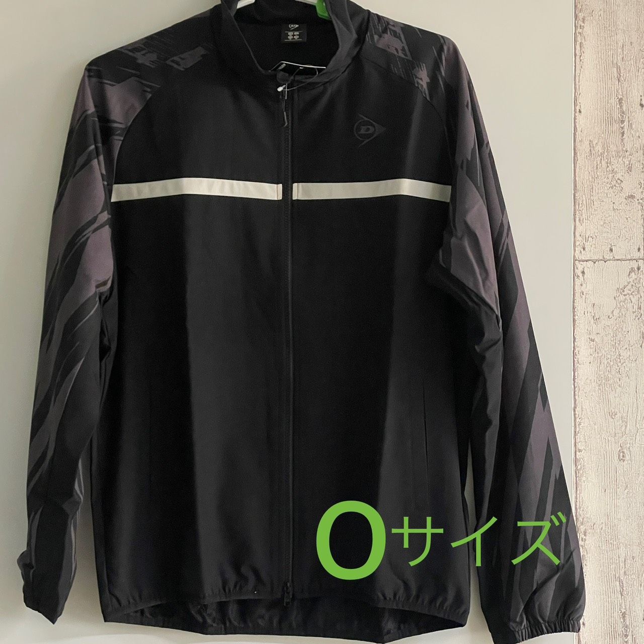 ♥ 定価の40％OFF ダンロップ DUNLOP UNISEX 25秋冬 WIND JACKET DAW-4540テニスウェア ユニセックス ウインドジャケット |ブラック|Oサイズ F20251023-04