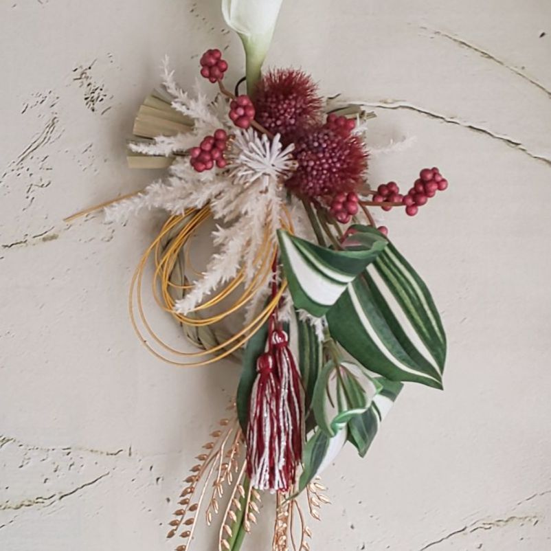 専用✨感謝sale✨迎春2022 正月飾り フオルモーサ  (ドライ) 専用✨迎春2022✨正月飾りカラー (フェイク)