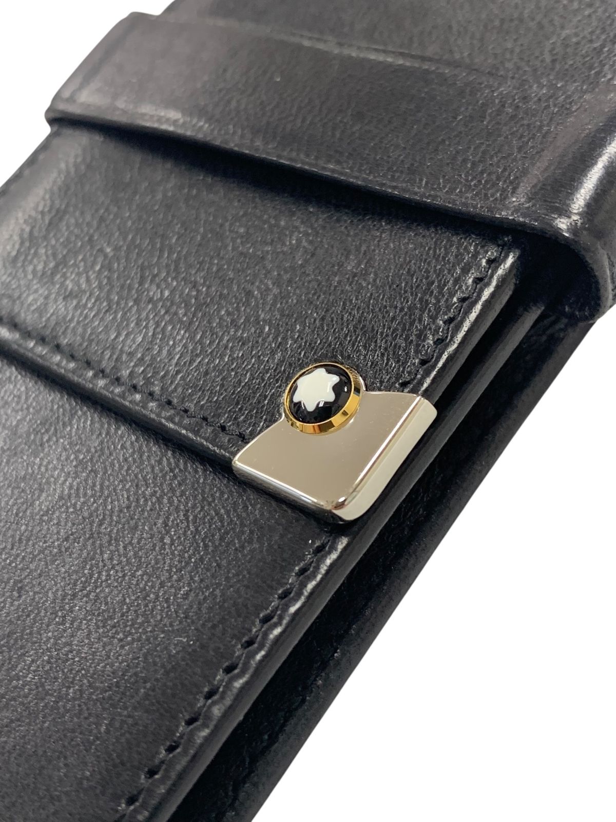 モンブラン マイスターシュテュック ポーチ シエナ ペンケース ブラック カーフレザー 3本挿し ITJITJOAHO0W SKLAD-KIRPICHA_RU