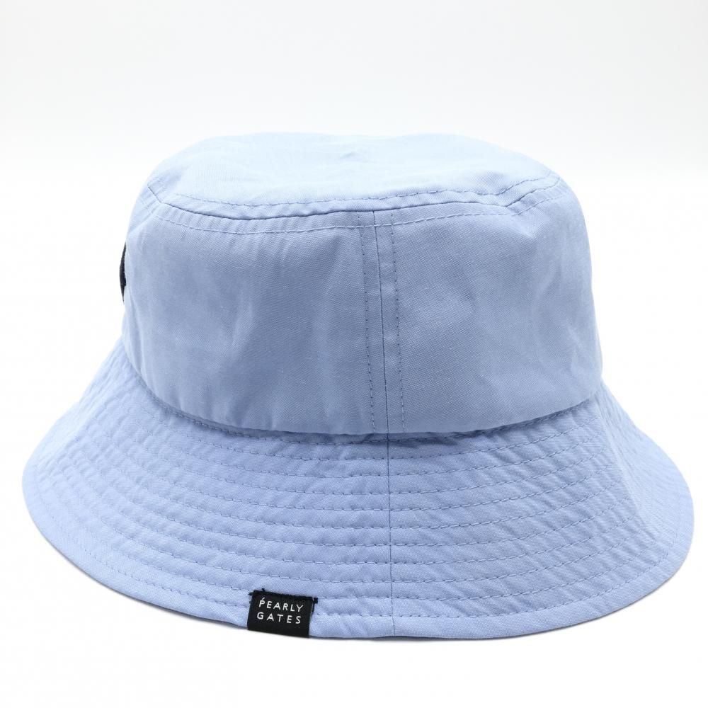 PEARLY GATES - 【超美品】パーリーゲイツ ハット ライトブルー 立体刺しゅう FR  ゴルフウェア PEARLY GATES 超美品】パーリーゲイツ ハット ライトブルー 立体刺しゅう FR