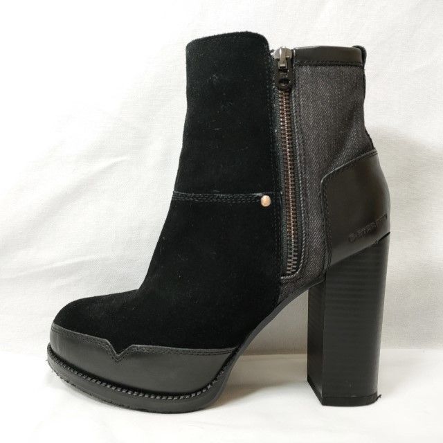 極美品☆G-STAR RAW☆24.0cm ショートブーツ ジースターロゥ 