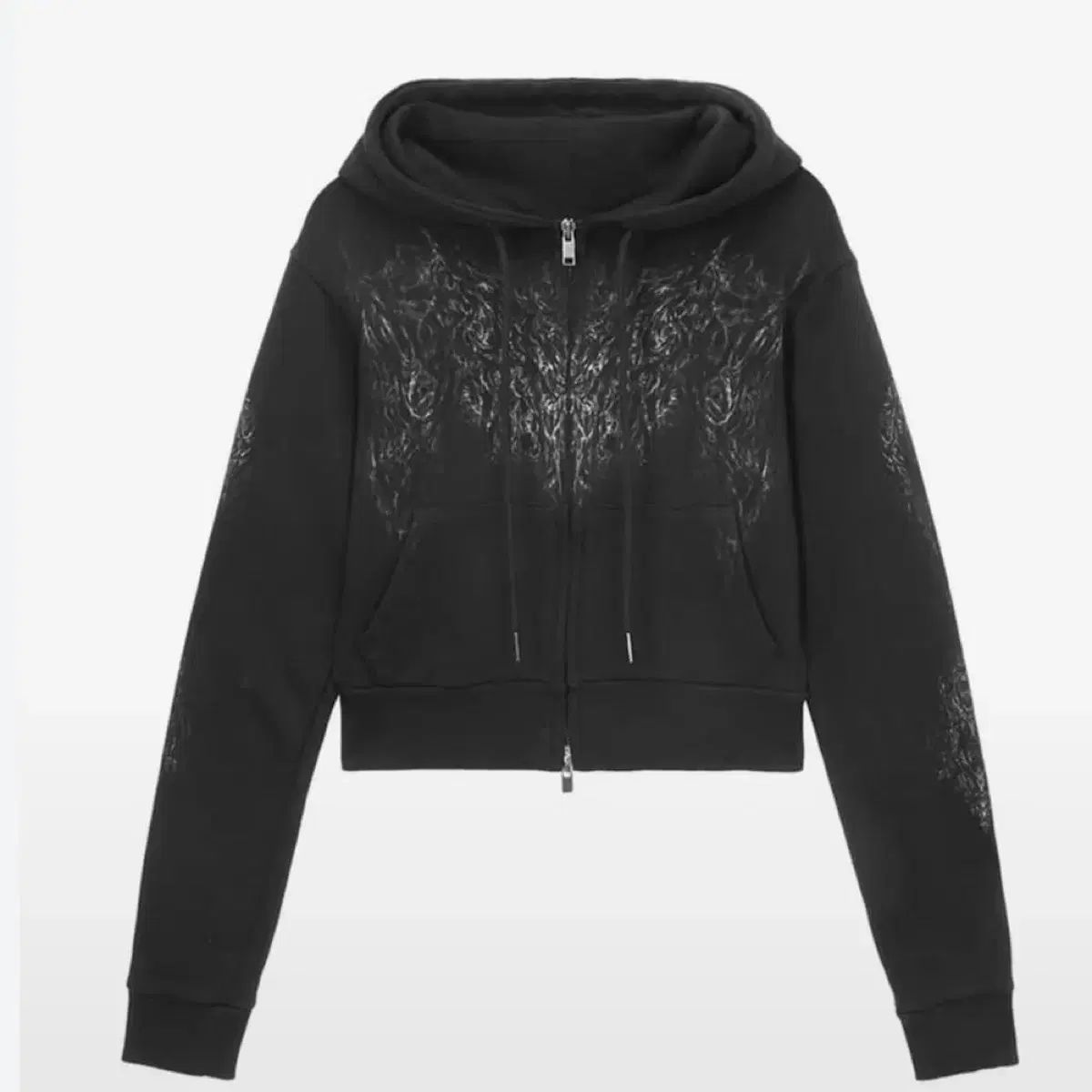 HUG YOUR SKIN スカル リー ジップアップ