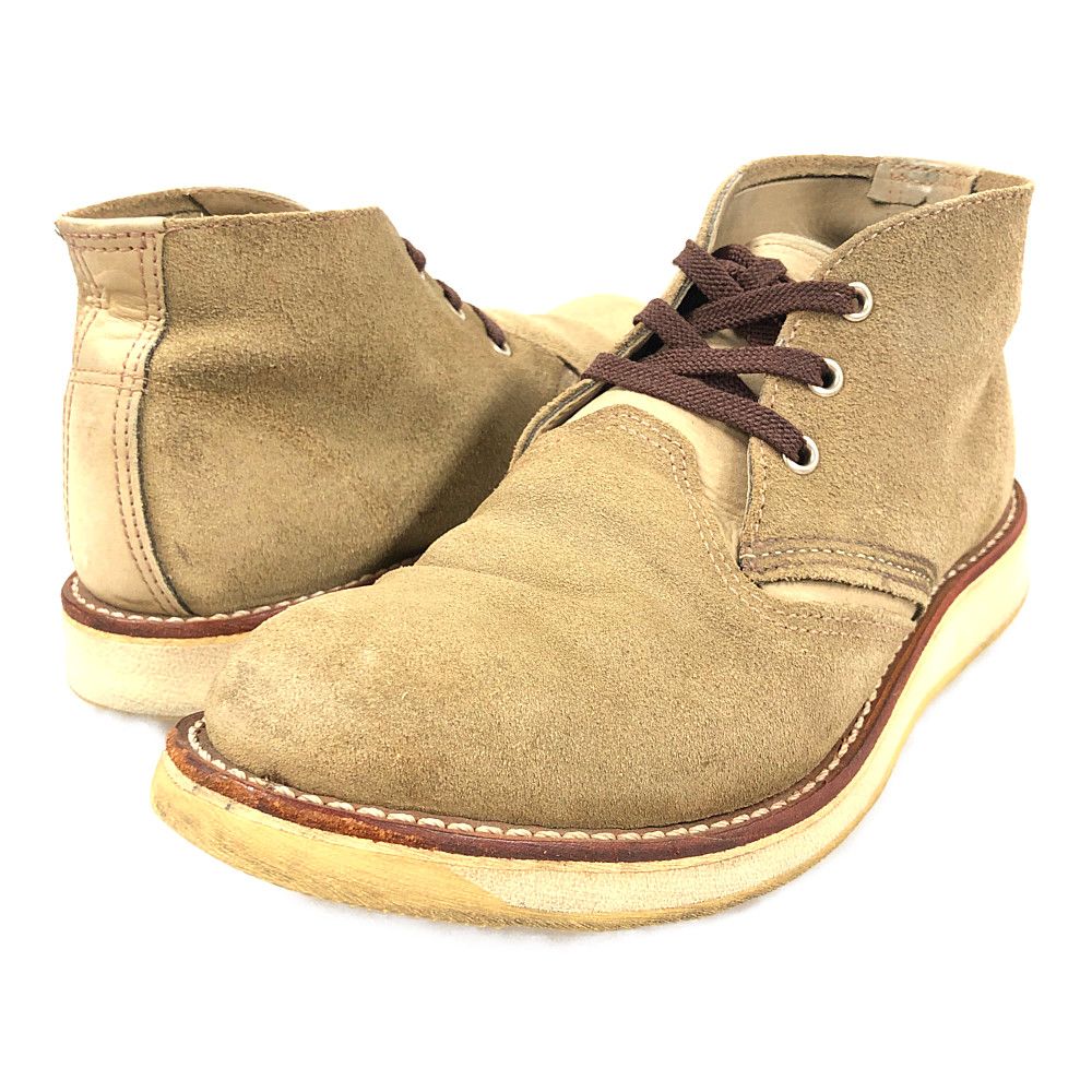 RED WING レッドウィング 品番 3144 CHUKKA BOOTS スウェード チャッカ