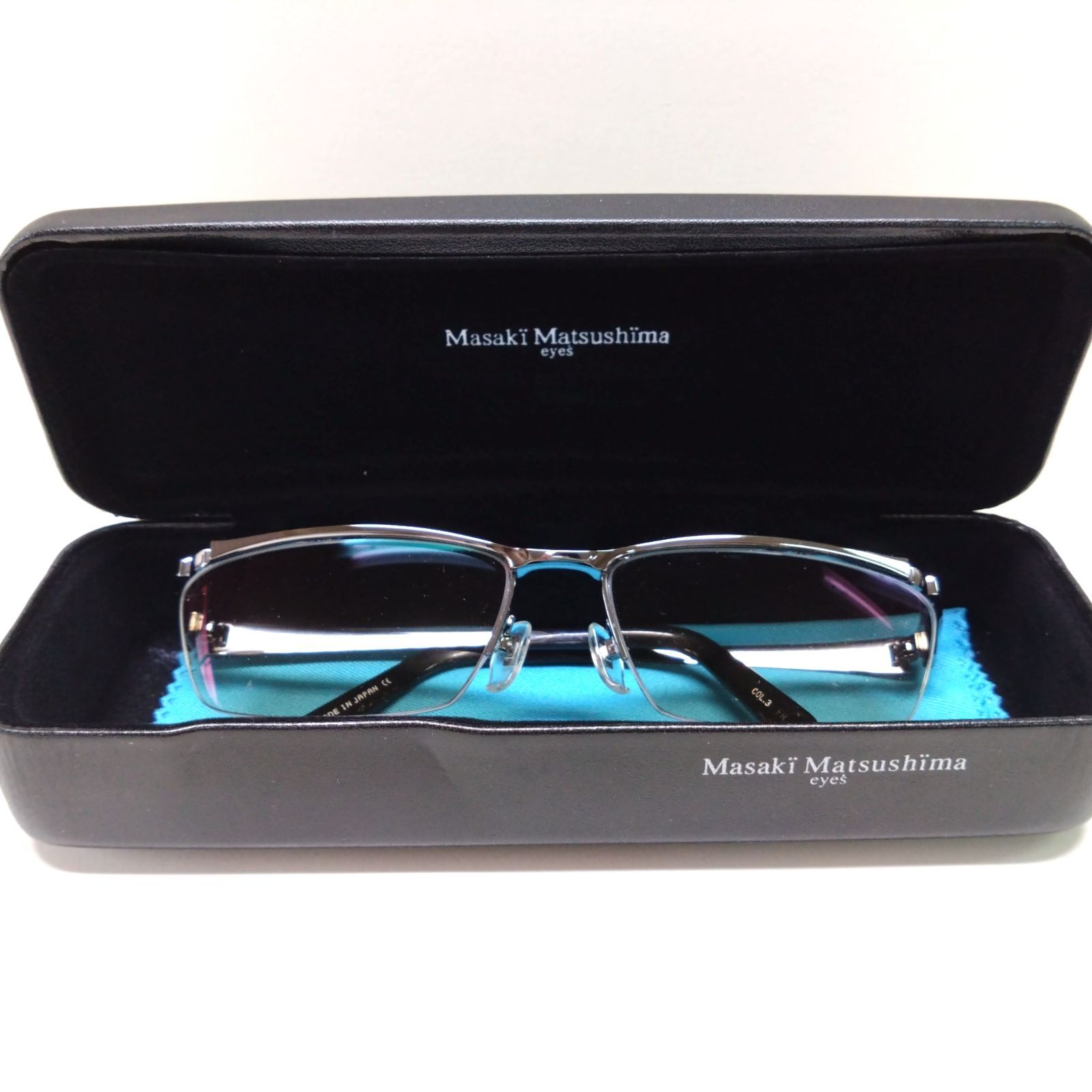Masaki Matsushima 度付きメガネ メガネケース MASAKI