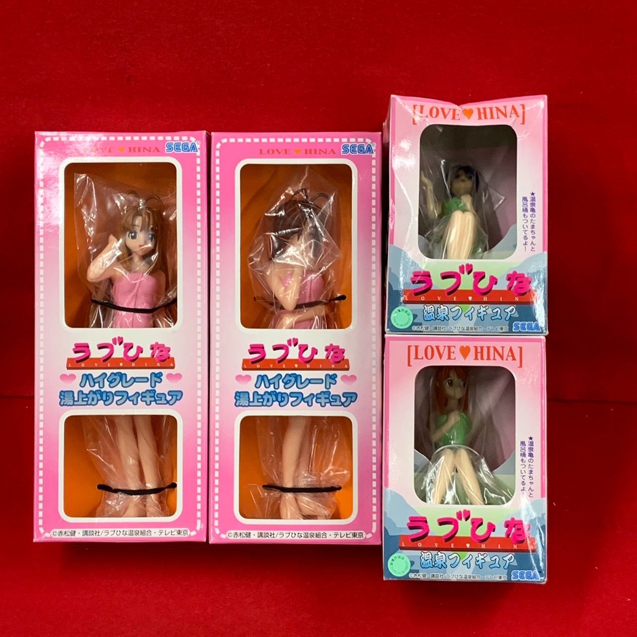 ラブひな フィギュア 4体セット ハイグレード湯上りフィギュア