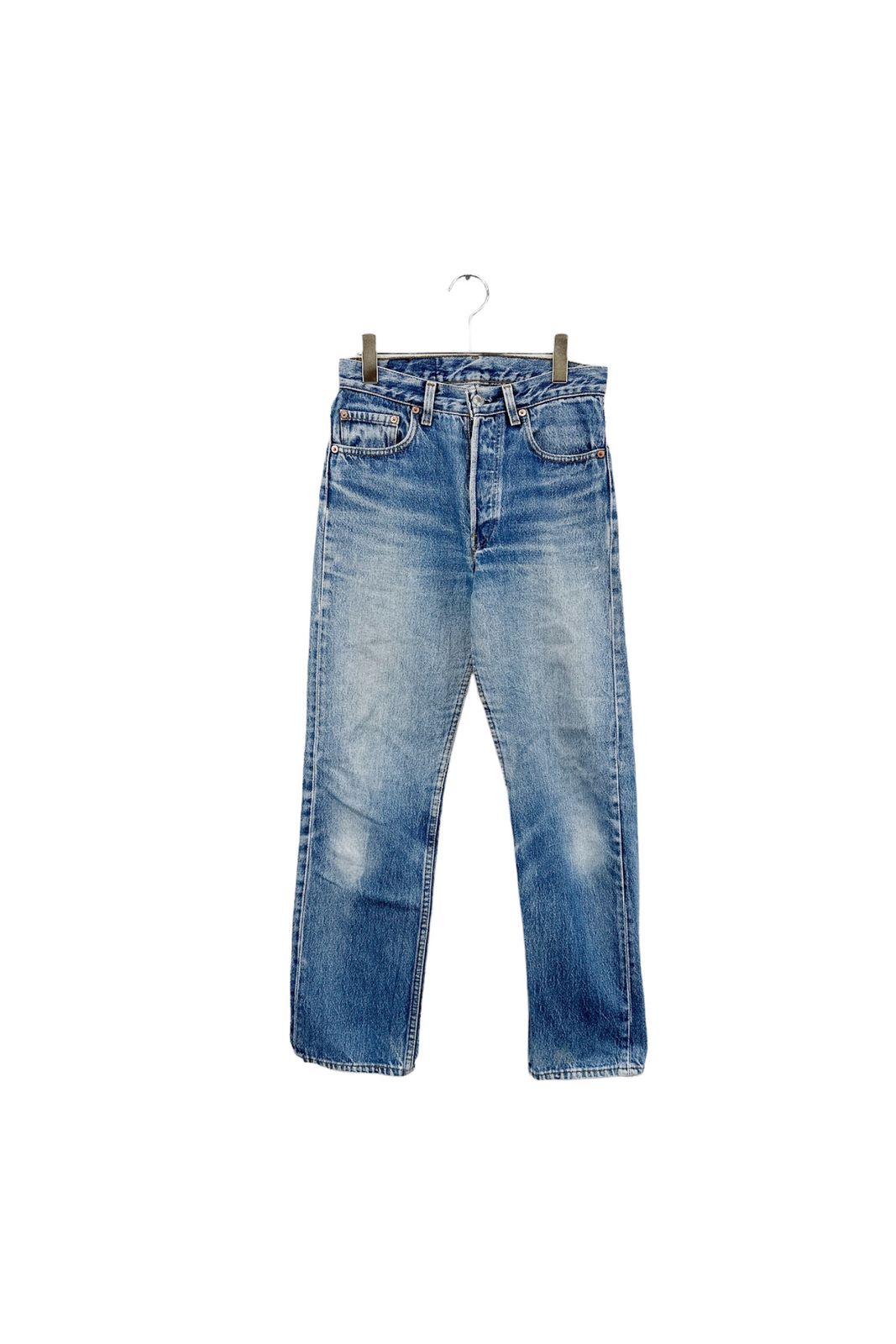 90's Made in USA Levi's 501 denim pants リーバイス デニムパンツ ジーンズ ボタンフライ スモールE ボタン裏刻印524 ヴィンテージ 単品 6