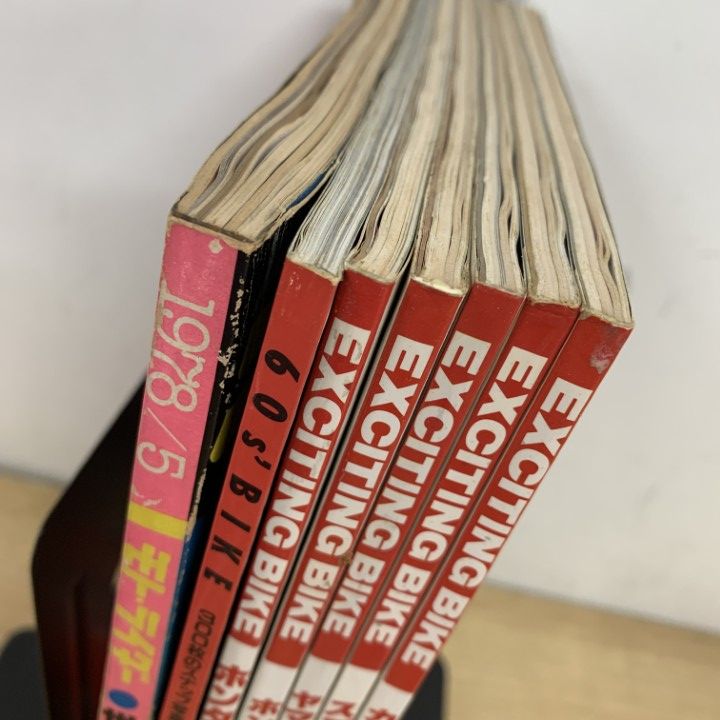 本まとめ売り △01)【同梱不可】バイク雑誌・本 まとめ売り9冊セット/60S