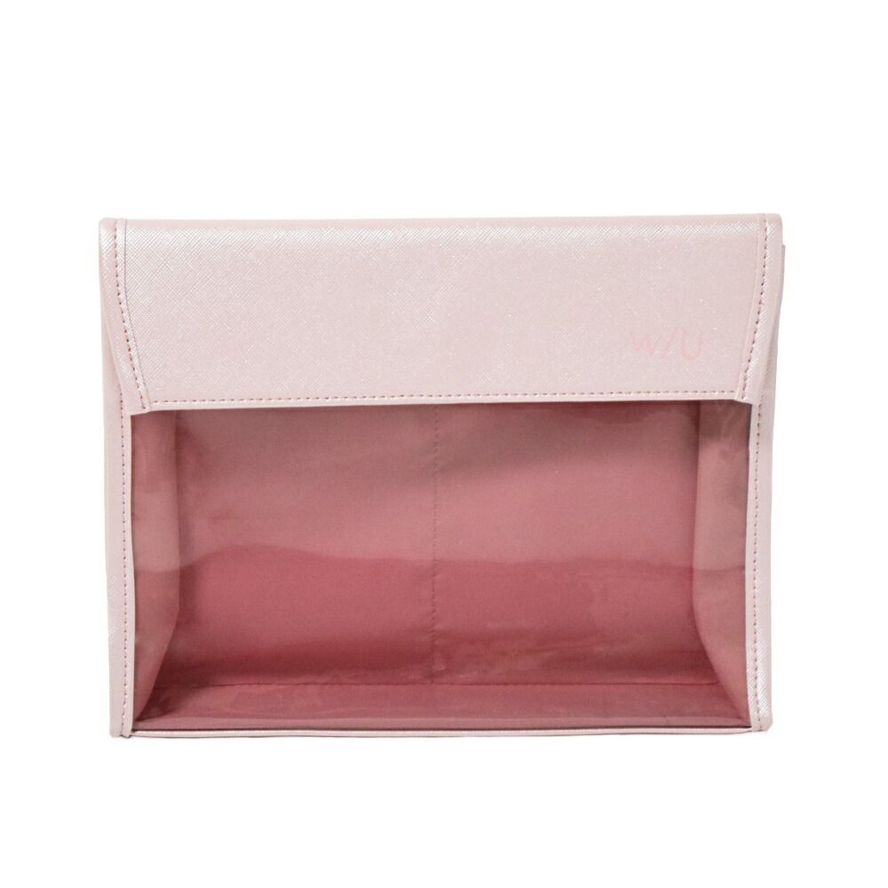 まとめ買い ナカバヤシ w|U A5ポーチ ピンク WU-BIBA5P 3個セット