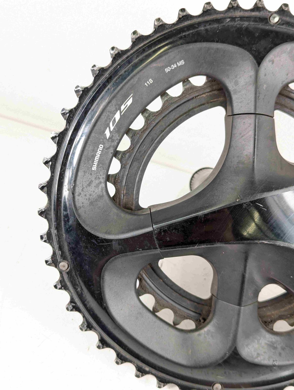 並品】Shimano シマノ 105 FC R7000 50-34t 170mm クランク