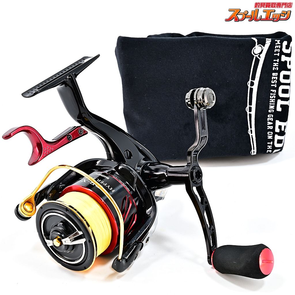 シマノ 13BB-X ハイパーフォース C3000D タイプG ゴメクサス95mmカスタムハンドル-EVAノブ-17BB-Xハイパーフォース m41253