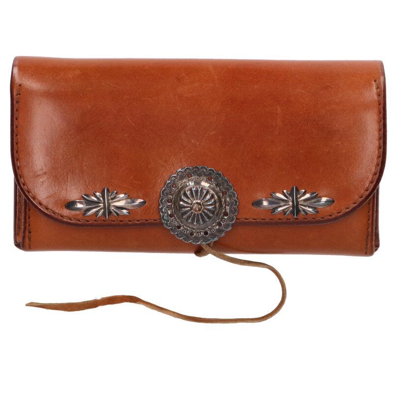 ゴローズ　長財布 楽天市場】goros ゴローズ フラワーコンチョ付き サドルレザー 3