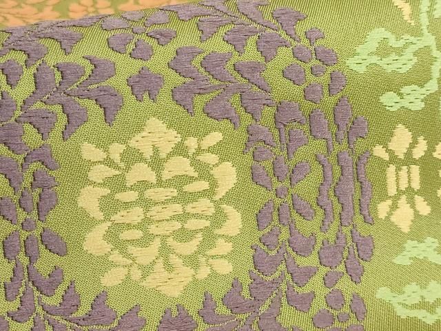 平和屋本店□極上 俵屋 人間国宝 喜多川平朗 有職織物 九寸開き名古屋