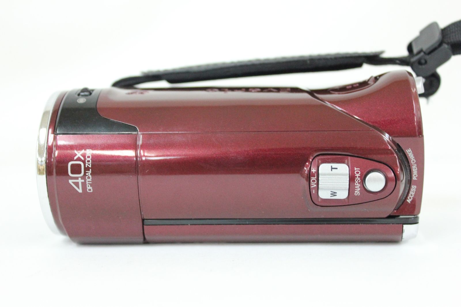 JVC Everio GZ-HM460 レッド 予備バッテリー他おまけ付 返品保証】 【録画再生確認済み】JVC Everio GZ-HM460-R レッド