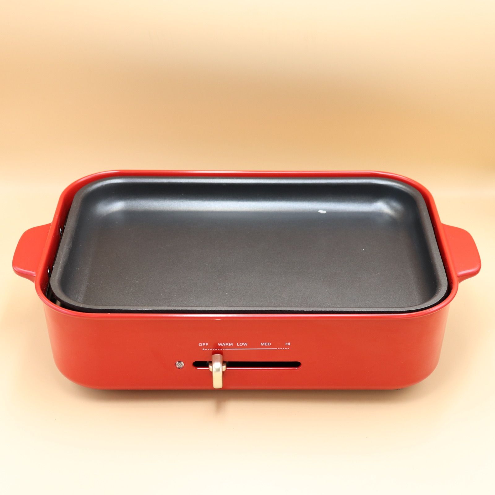 BRUNO コンパクトホットプレート レッド BOE021-RD BRUNO コンパクト