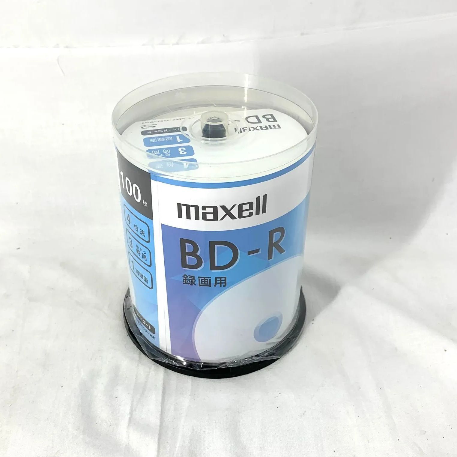 【新品・未開封品】マクセル 録画用 25GB BD-R ホワイト ( 100枚入 ) DT 0404ML001 0120240328100553