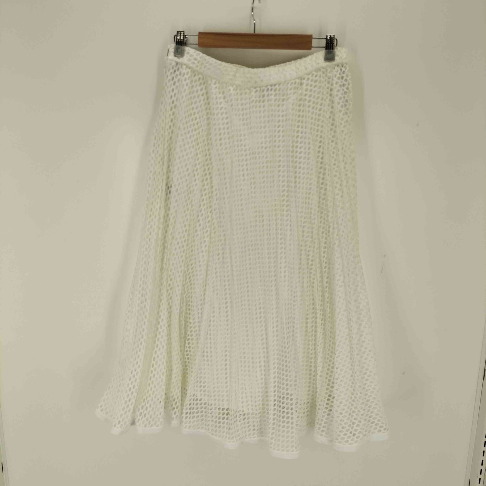 アンスリード UN3D. MESH ORIGAMI PLEATS SK メッシュオリガミプリーツスカート レディース 36