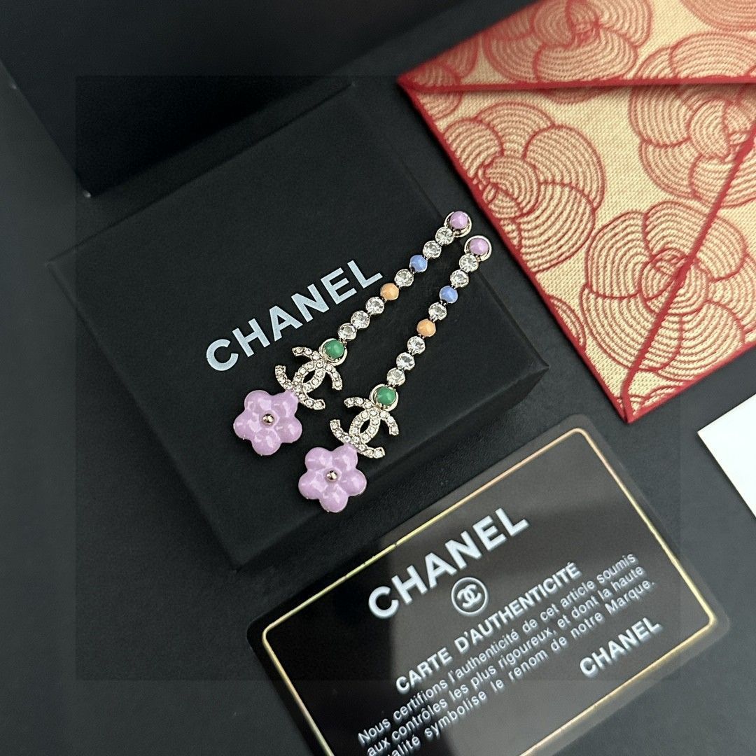 今日特価】CHANEL ヴィンテージ ダブル C ピアス エレガント