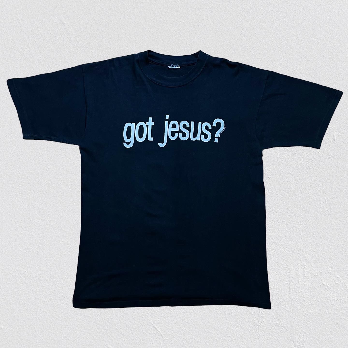 90's “got jesus?” message tee - curb - メルカリ