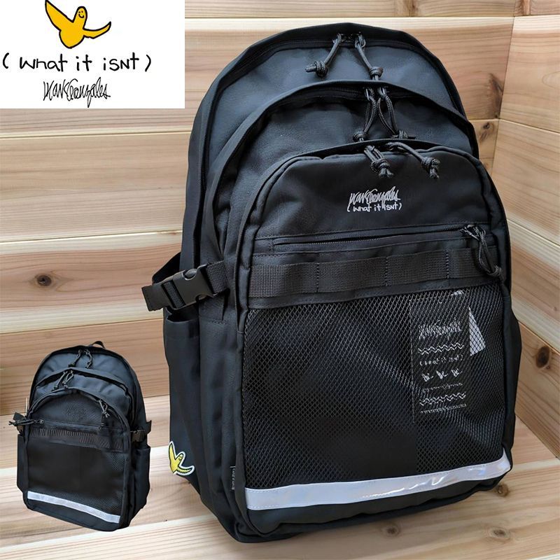 Angelus.A アンジェラスエー 黒 レザー バックパック レディース