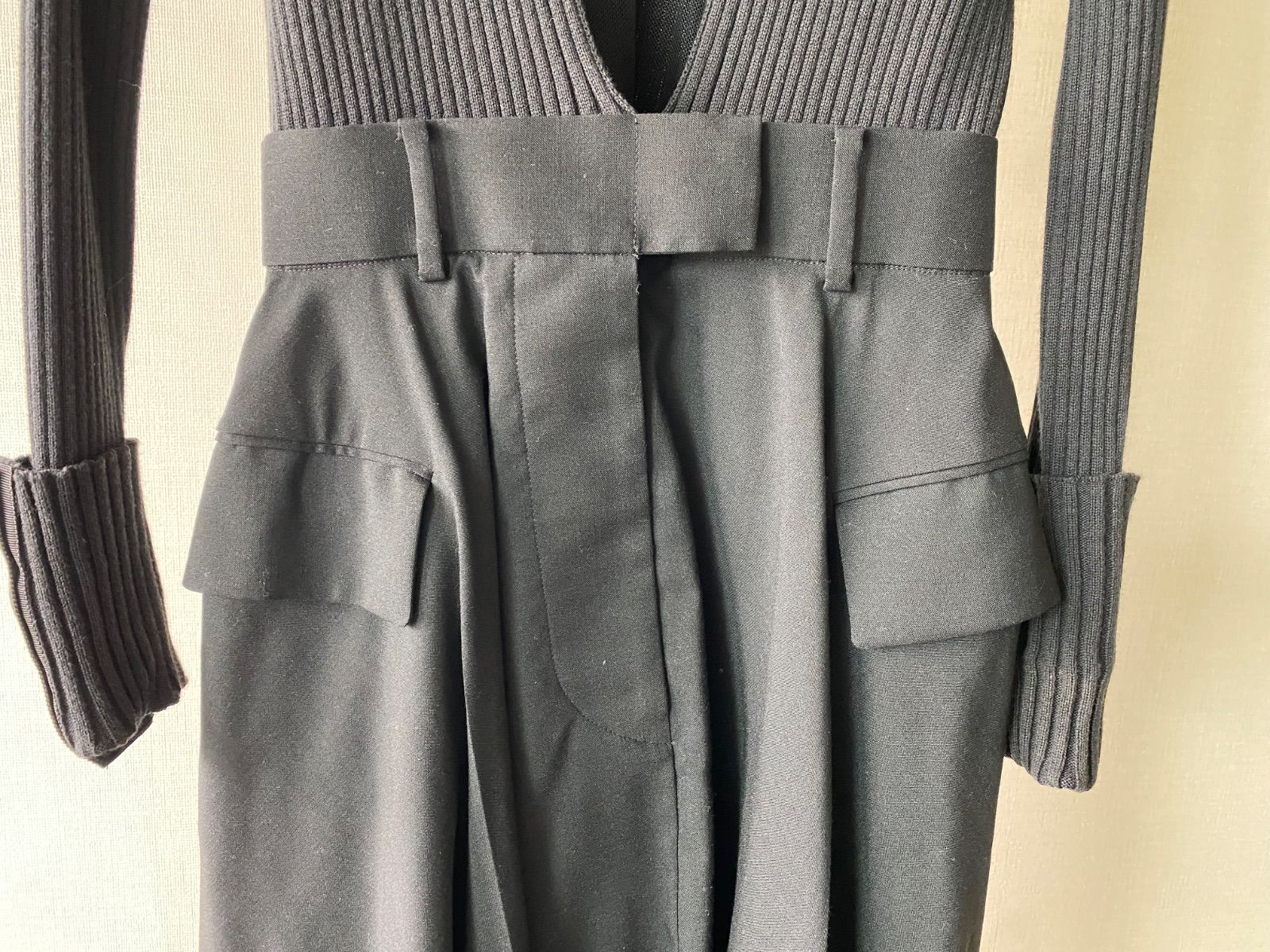Sacai アシンメトリーワンピース　サイズ1 サカイ sacai アシンメトリーワンピース size1 5529 - メルカリ