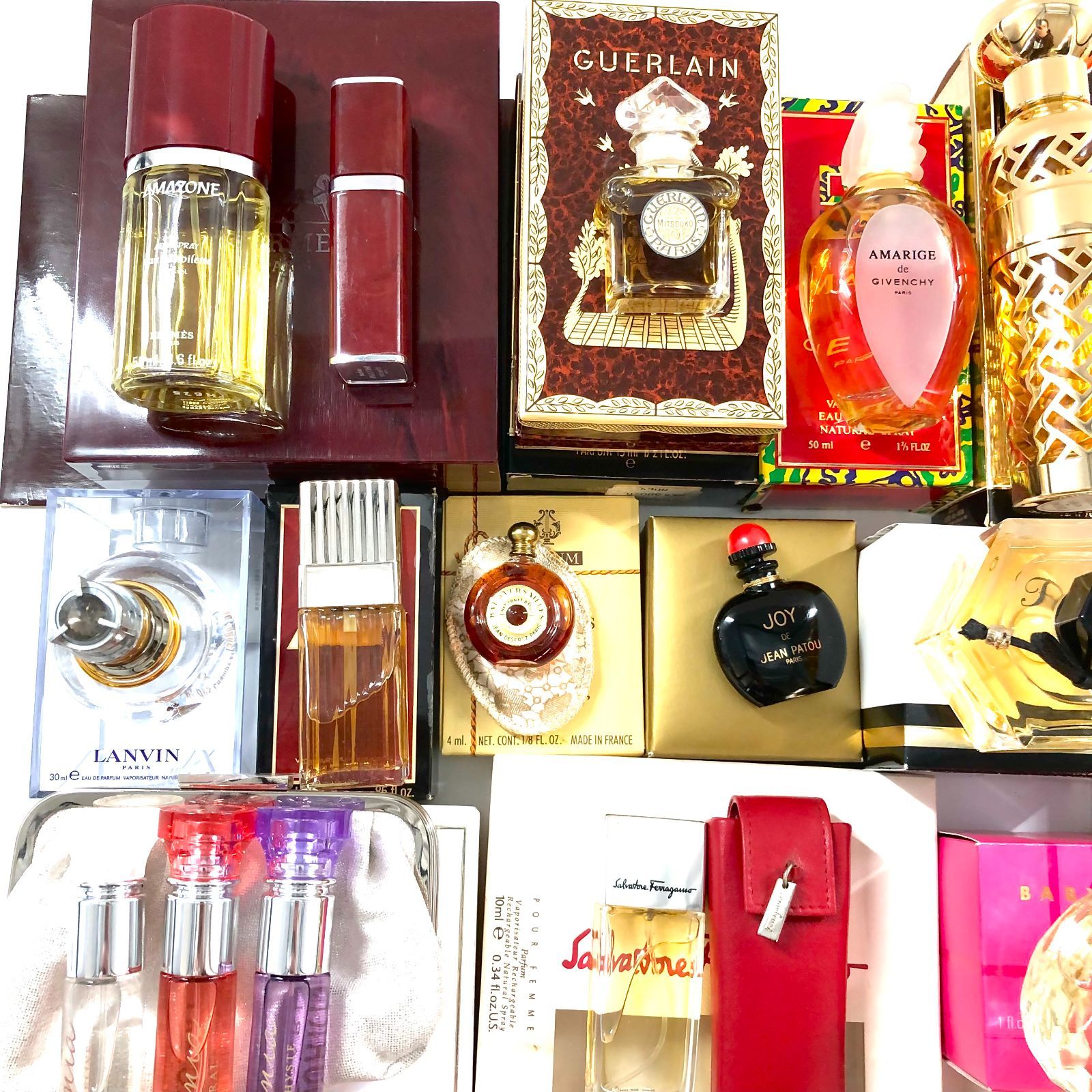 グッチ エルメス フェラガモ ゲラン YSL ブルガリ ジバンシー等 香水