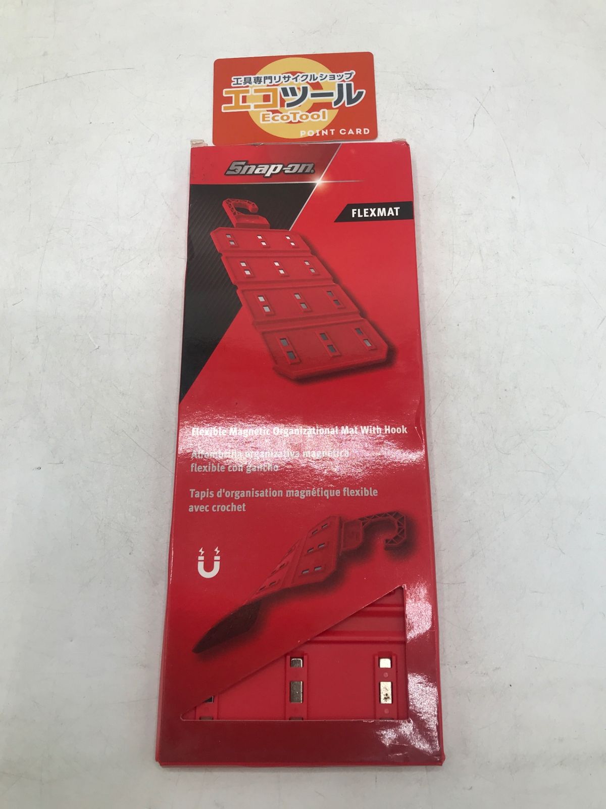 【未使用】Snap-on/スナップオン フレキシブルマグネットマット 赤 FLEXMAT [ITP4DMOZ3WDC][エコツール岡崎岩津店]