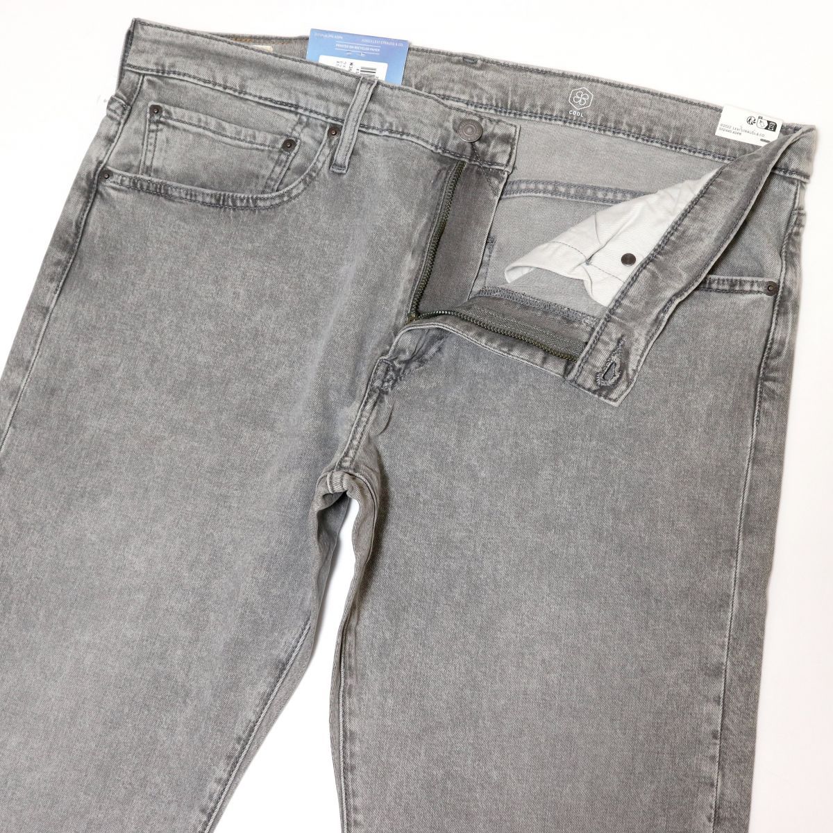 リーバイス 502 COOL クール 涼しいパンツ デニム テーパード ストレッチ 速乾 春夏用 (29507) メンズファッション ブランド