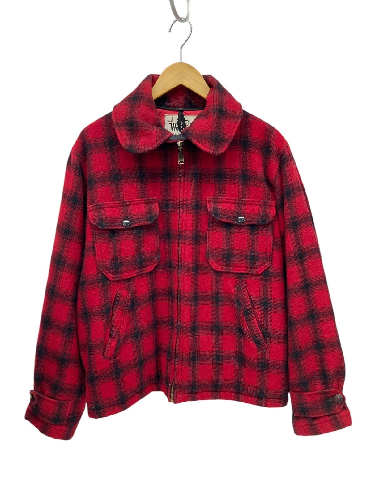 Woolrich (ウールリッチ) 70s チェック ウール ハンティングジャケット