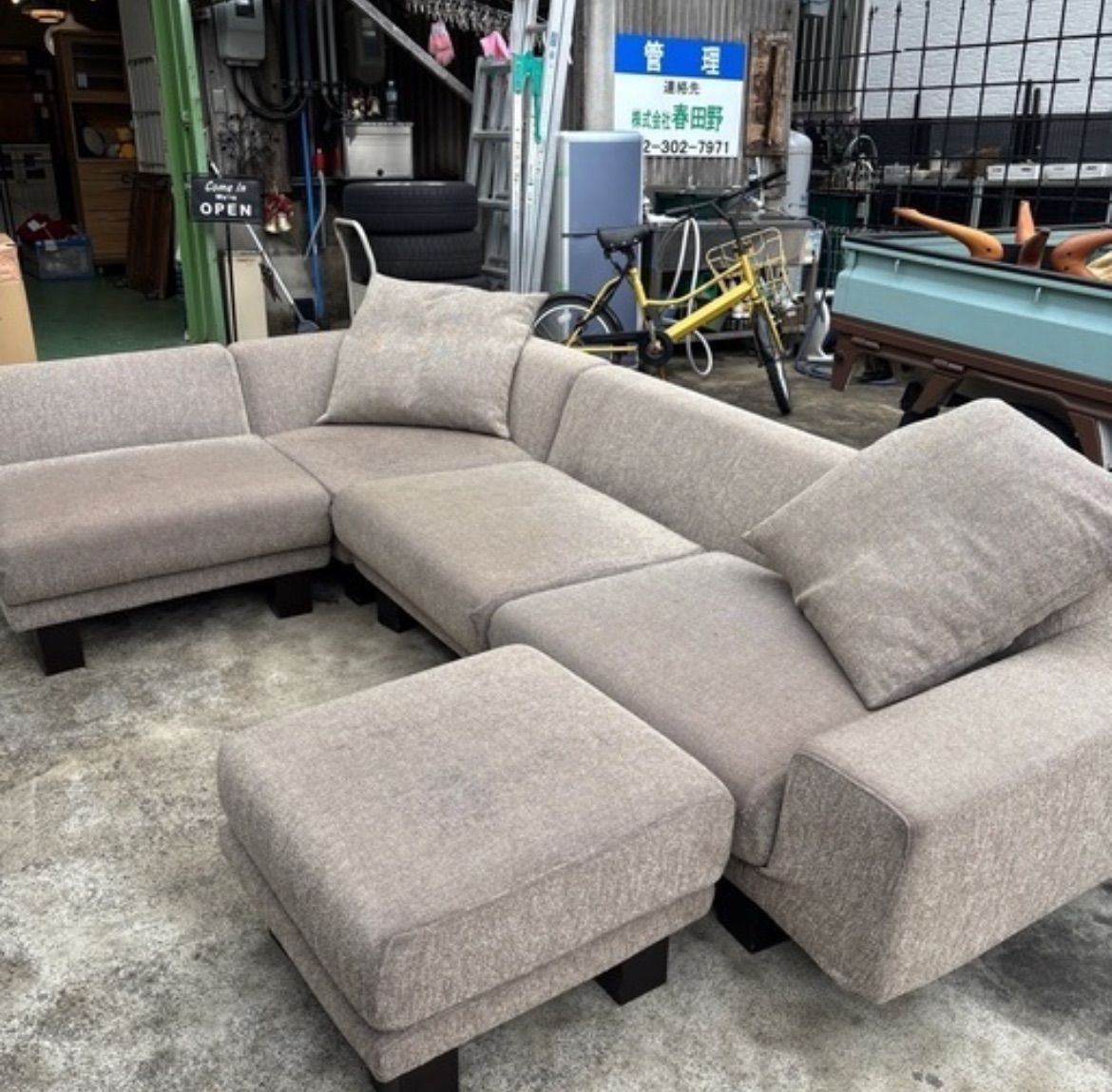 NOyes/ブランド家具】ノイエス ソファ 3〜5人掛け【店舗まで引き取り