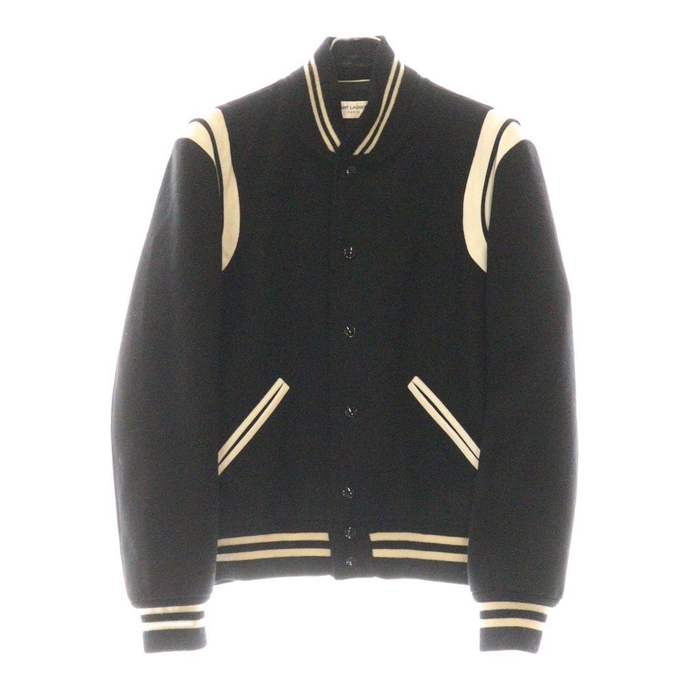 SAINT LAURENT PARIS サンローランパリ 14AW Teddy Jacket テディ ジャケット ブラック 354718 YYL80