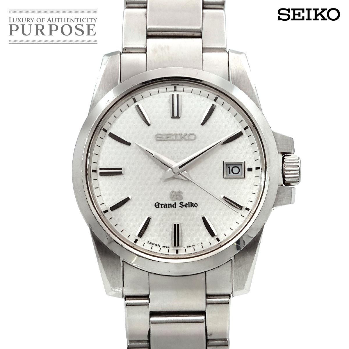 セイコー SEIKO グランドセイコー SBGX053 メンズ 腕時計 9F62 0AA1 デイト ホワイト クォーツ ウォッチ Grand Seiko 90277194