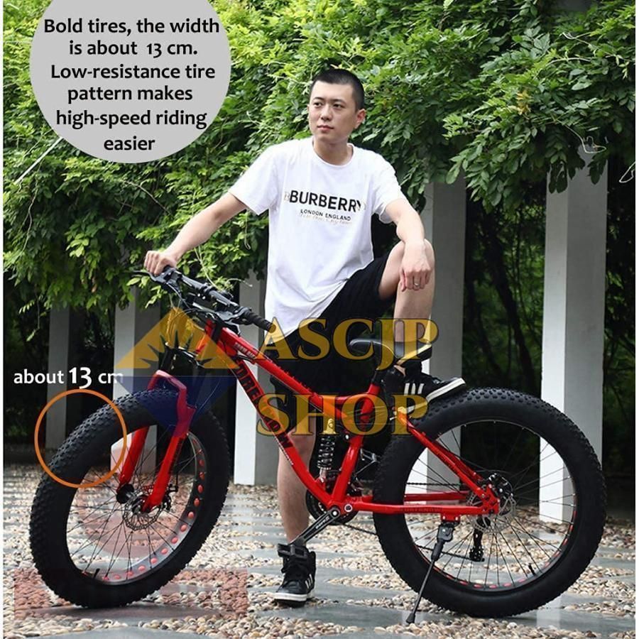 ビーチクルーザーファットタイヤバイクスノーバイクファットビッグ