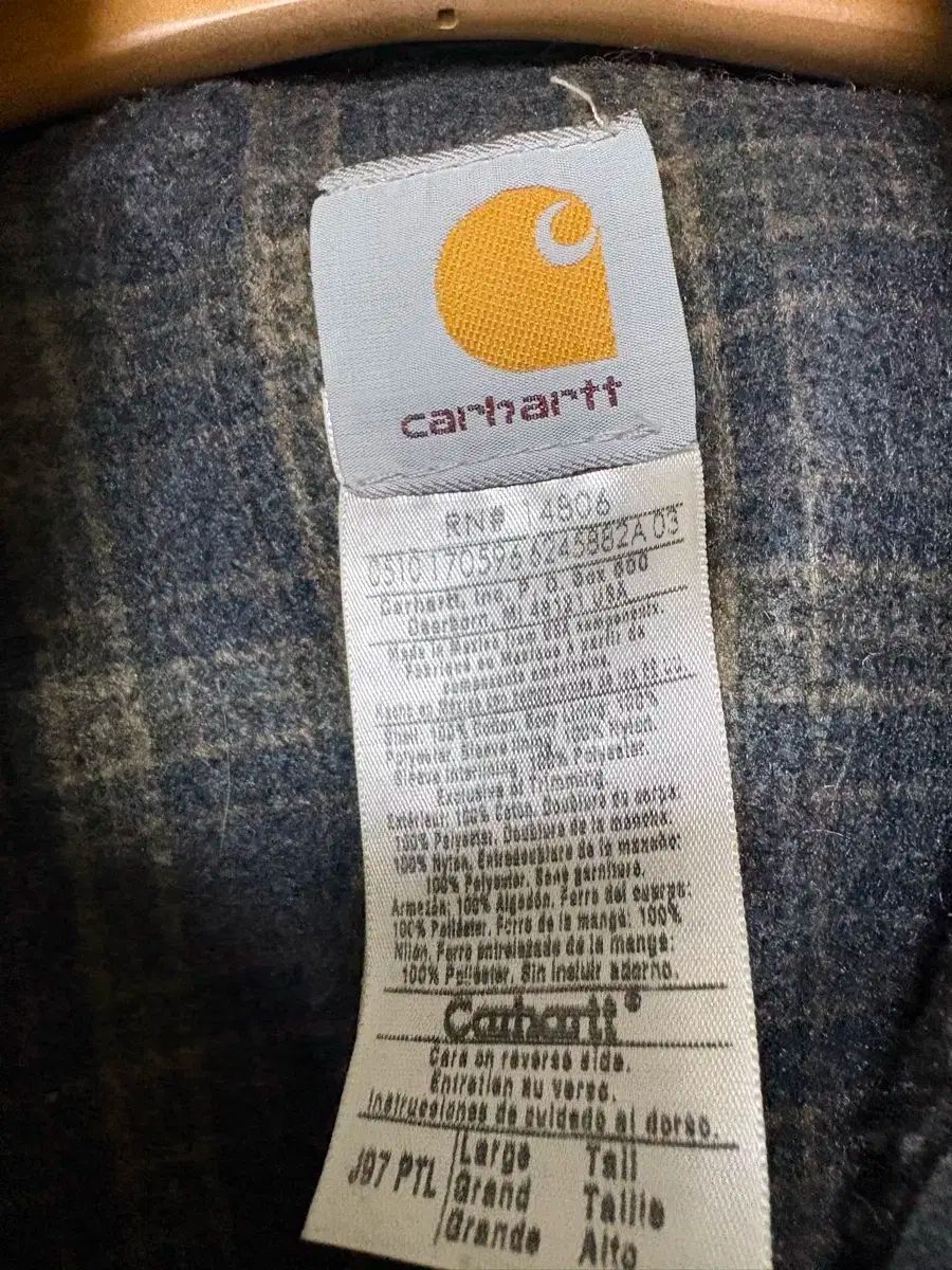 Carhartt made in usa デトロイトジャケット J97 パトロール L-Tall KANDAIZUMI_COM