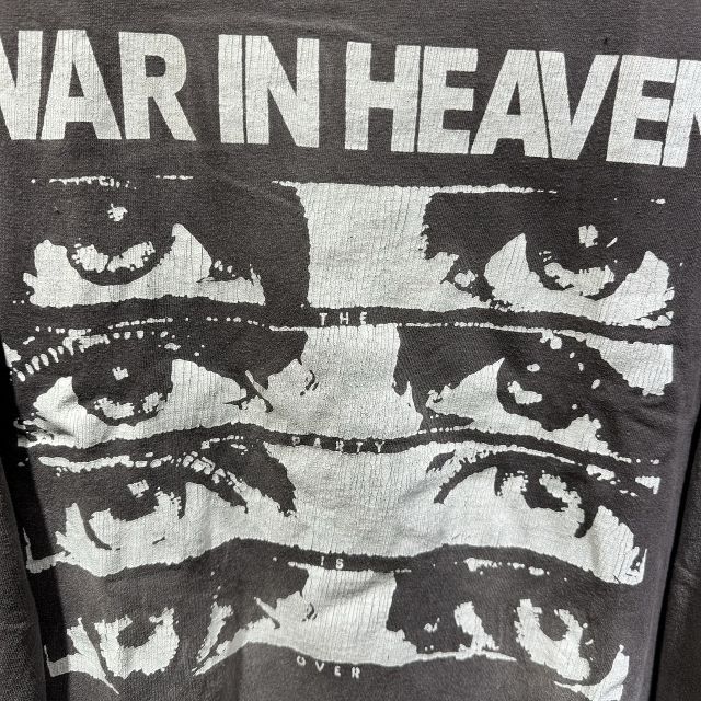 SAINT MICHAEL 21AW EYES WIH L/S TEE XLサイズ SM-A21-0000-024