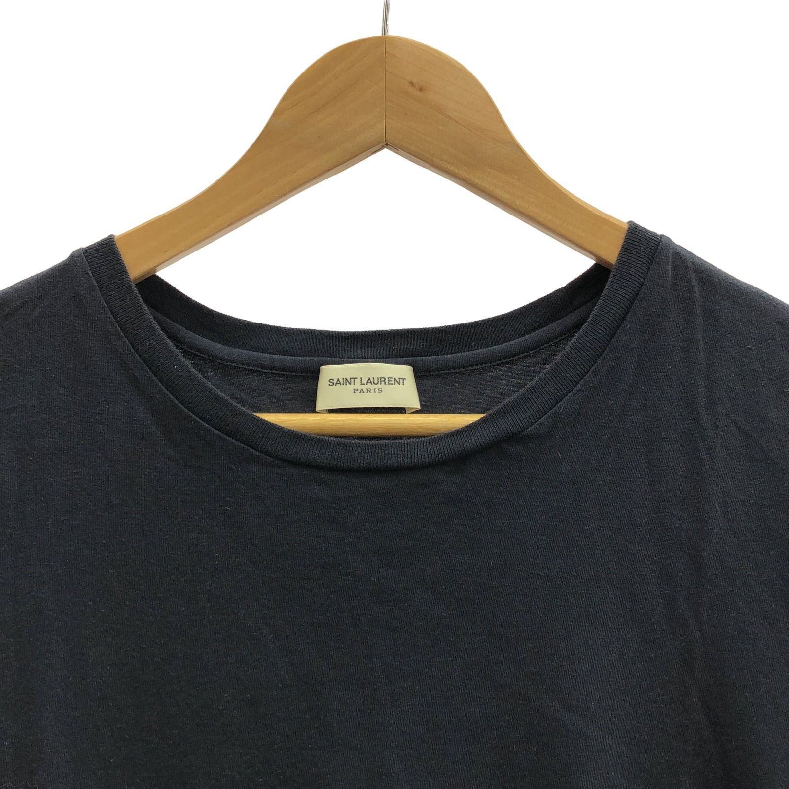 SAINT LAURENT サンローラン リバースロゴTシャツ 半袖Tシャツ - メルカリ