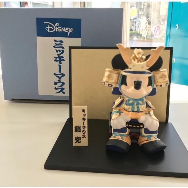 ディズニー ミッキーマウス 五月人形 鎧武者 ぬいぐるみ ヌイバ