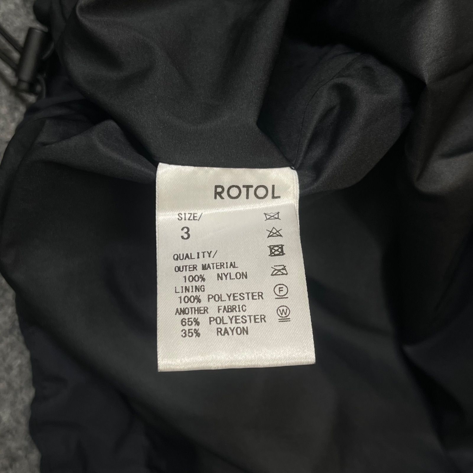 参考上代70400円 ROTOL 24AW VENTILATION SHELL PARKA ベンチ 