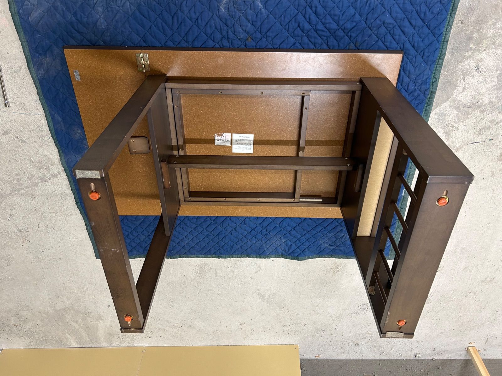 ニトリ ダイニングテーブルセット ダークブラウン 2チェア - メルカリ