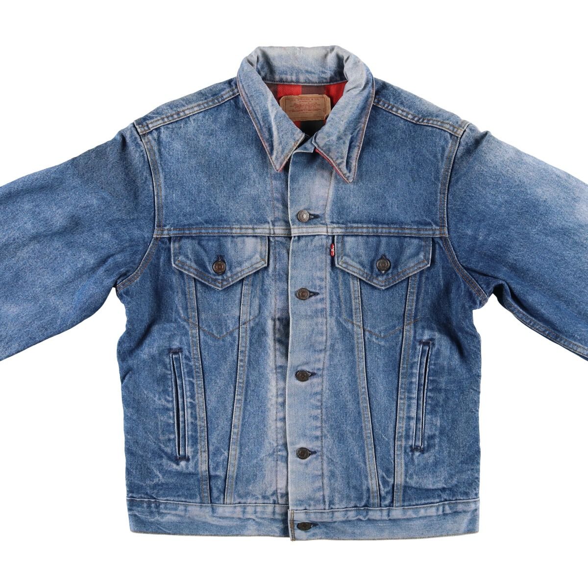 古着 80年代 リーバイス Levi's 71411-0816 デニムジャケット Gジャン
