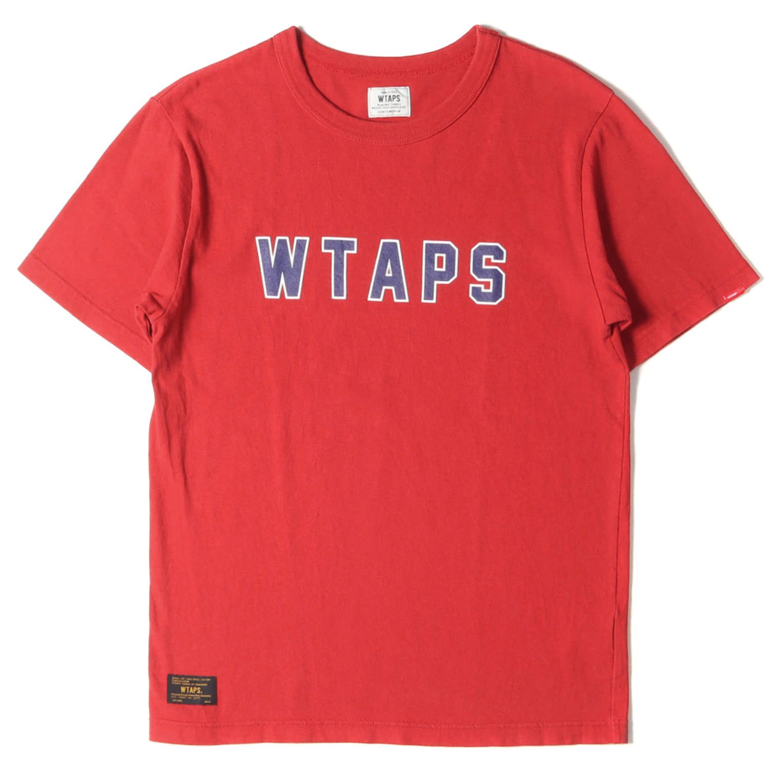 美品 WTAPS ダブルタップス Tシャツ サイズ:M ブランドロゴ ヘビー