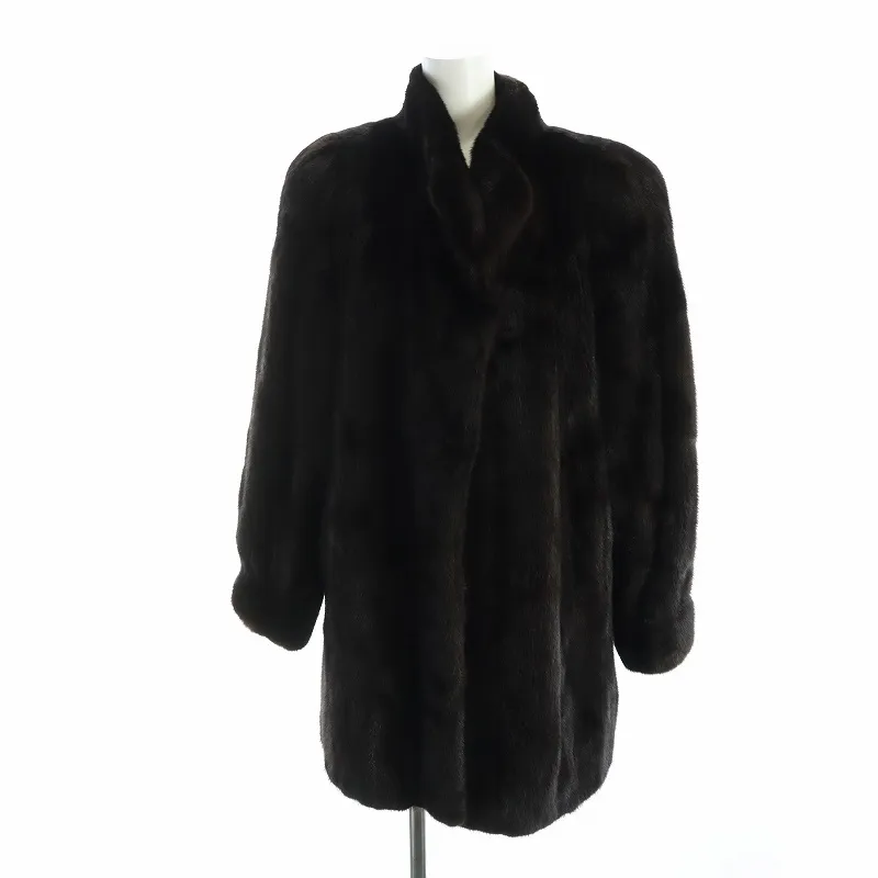 極美品✨ VALENTINO SAGA MINK  ミンク コート 黒 2025年最新】VALENTINO レディース 毛皮・ファーコートの人気