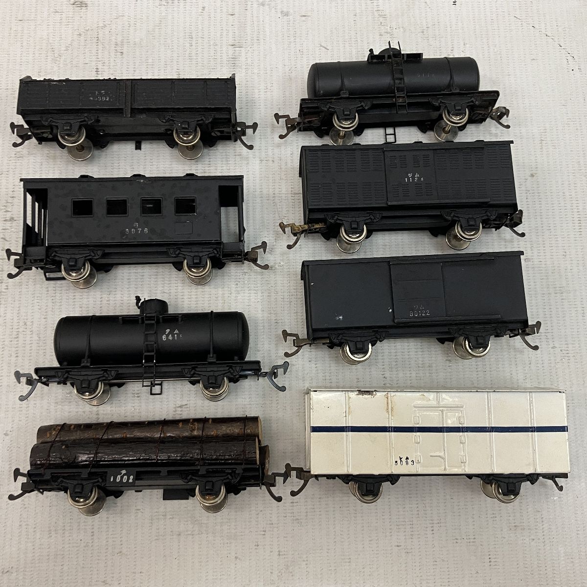 24時間限定タイムセール High ENDO TER Class 8点 HOゲージ 貨車 CARS FREIGHT Model 鉄道模型