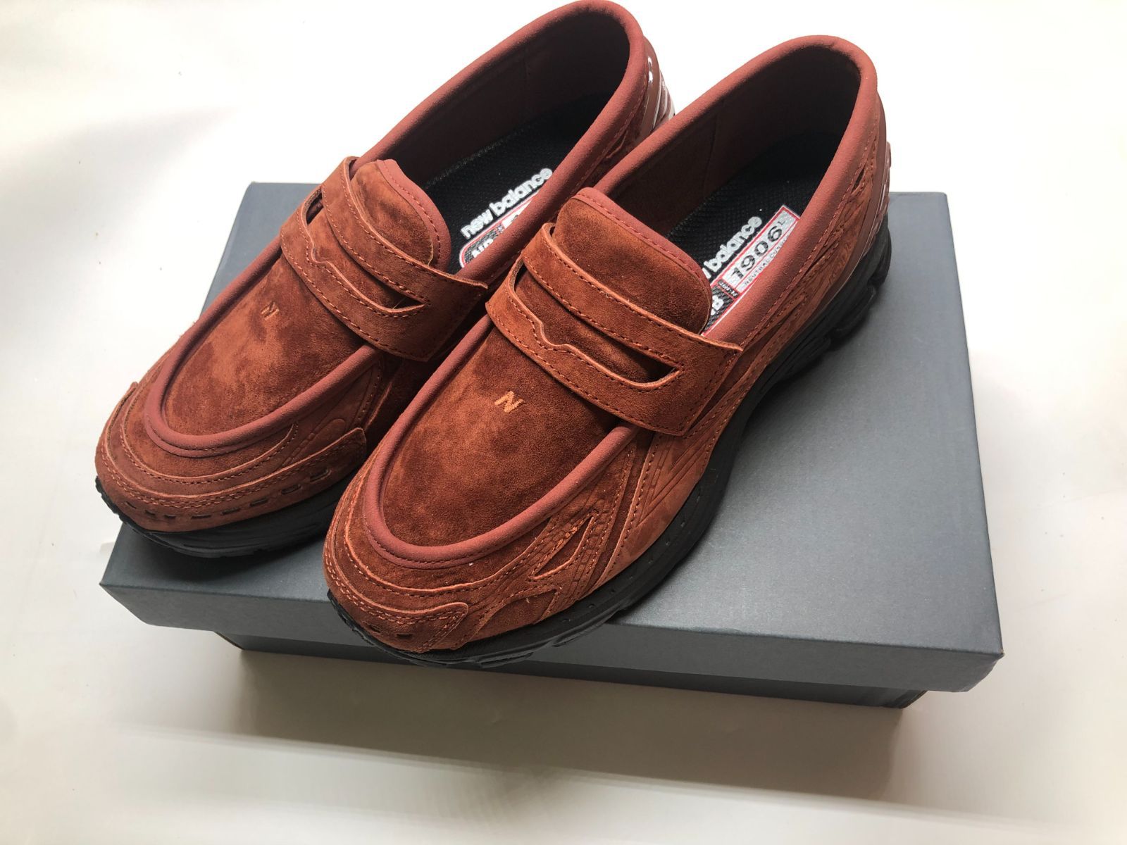 新品未使用 New Balance 1906L Loafer U1906LNSブラウン ユニ