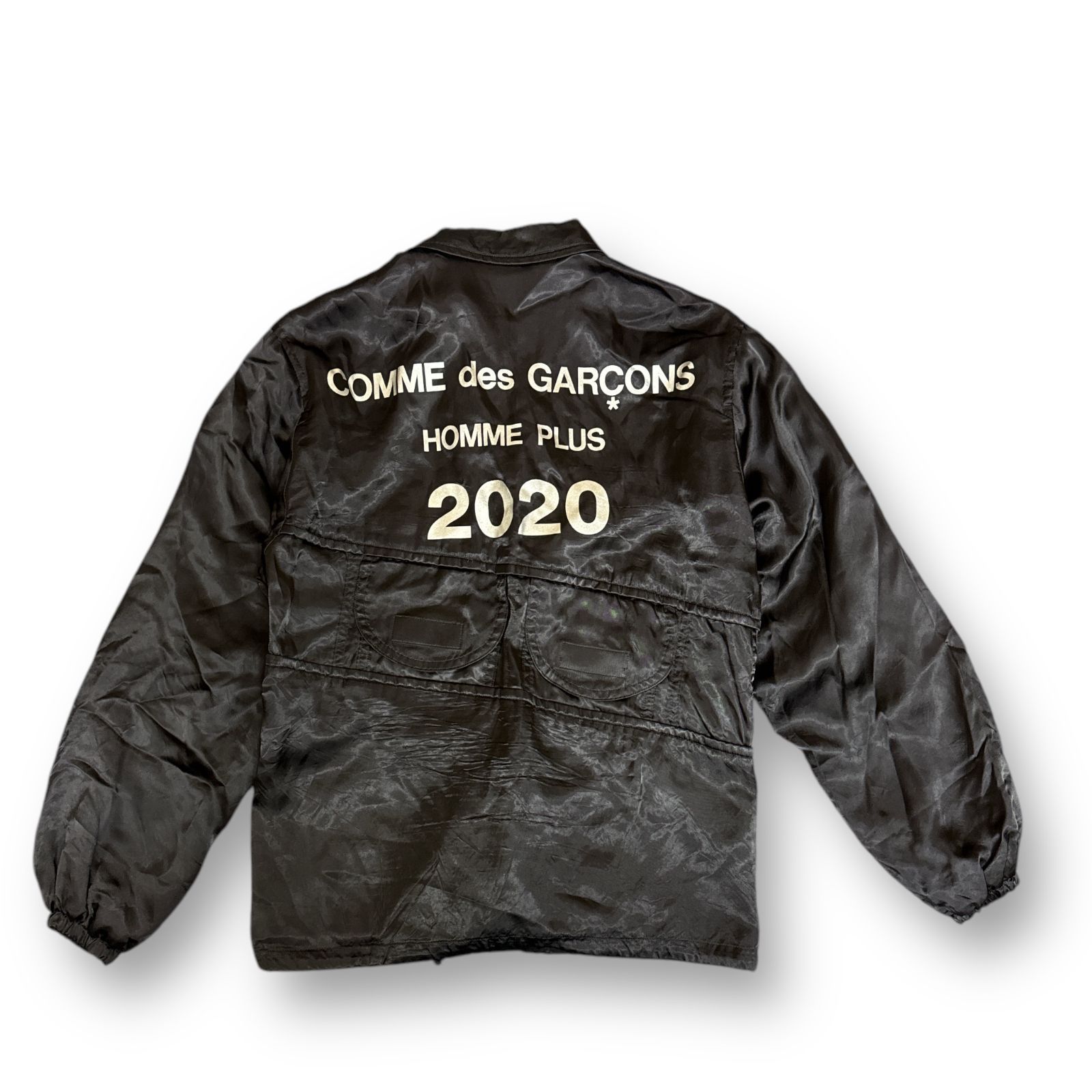 COMME des GARCONS HOMME PLUS 20SS キュプラ スタッフブルゾン コーチ