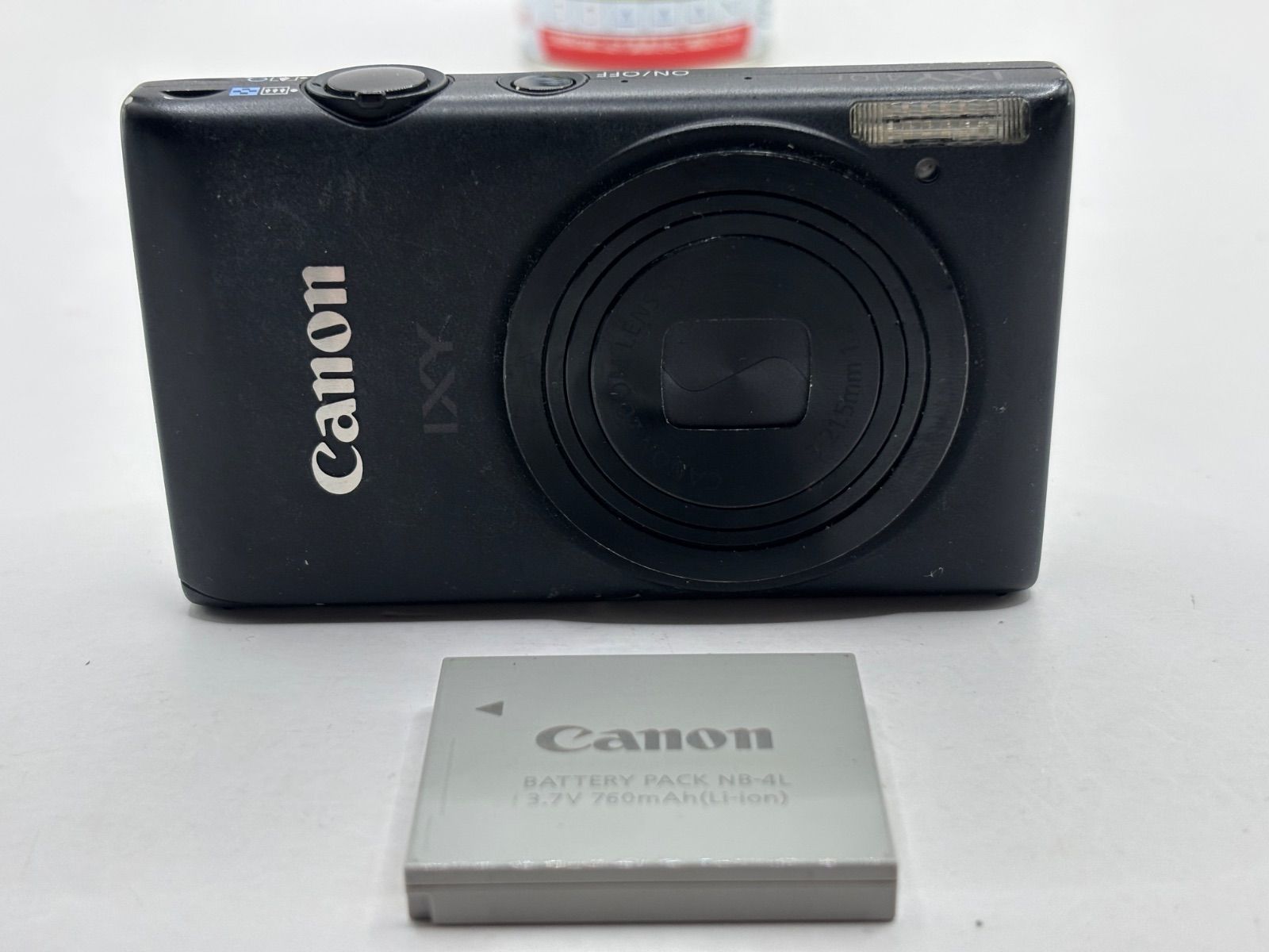 動作保証あり Canon IXY 410F コンパクトデジタルカメラ 黒 キャノン